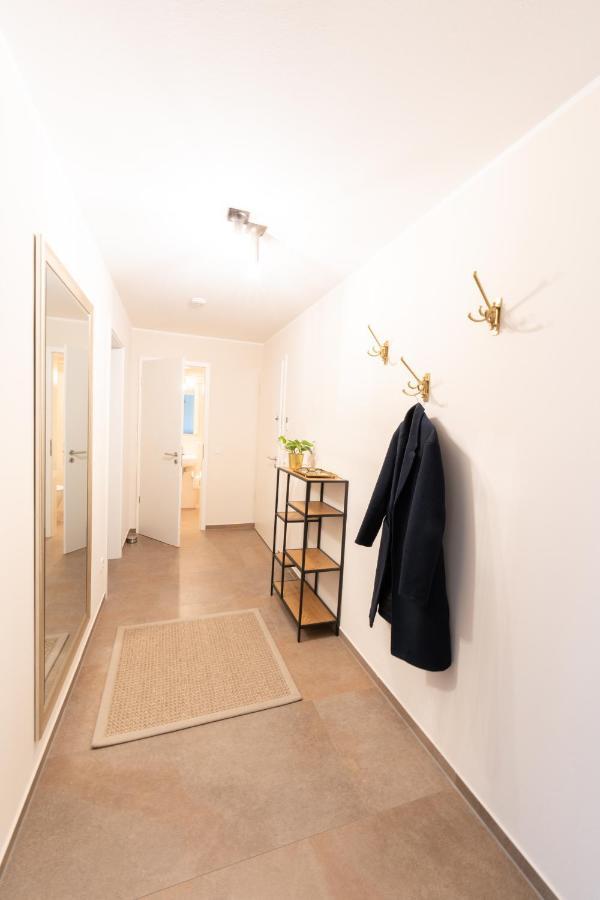 -Zentrale Wohnung-Balkon-Desingerkueche- Bielefeld Exterior foto